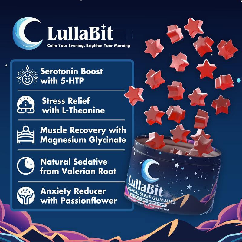 Melatonin Sleep Gummies Strawberry Flavor